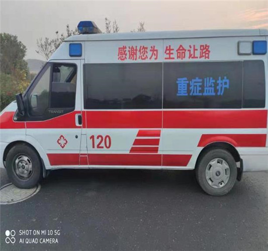 阜康救护车出租服务案例3